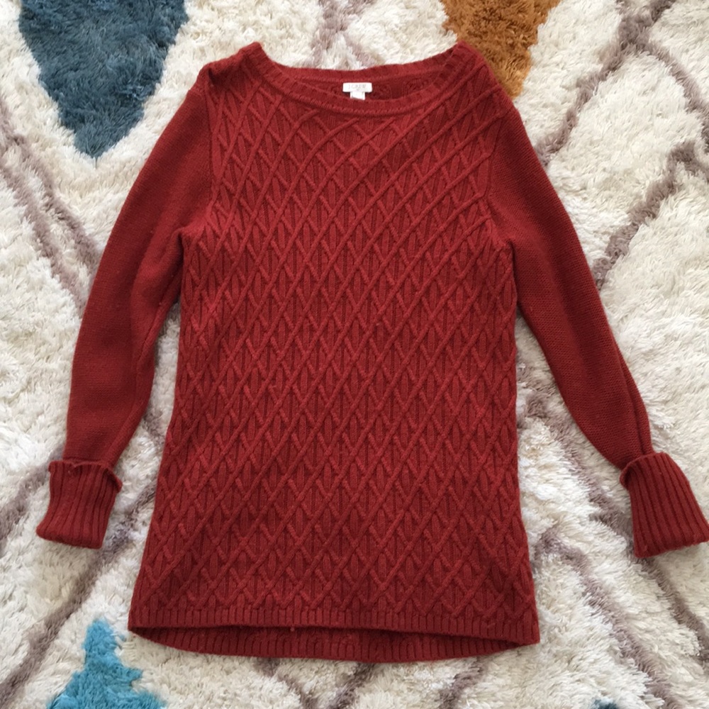 J.Crew red sweater